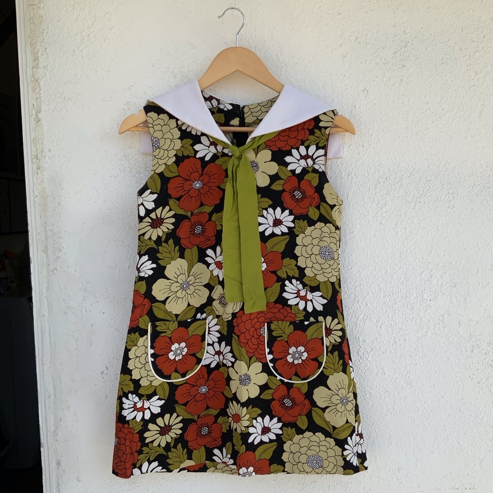 Handmade Mod A-Line Mini Dress